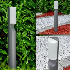 hofstein Borne lumineuse Porus LED Anthracite, 1 lumière