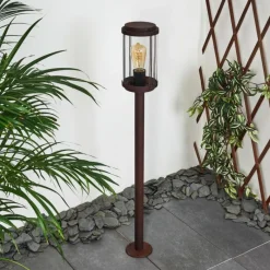 Lampes Vintages & Rétros-hofstein Borne lumineuse Riola Rouille, 1 lumière