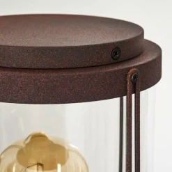 Lampes Vintages & Rétros-hofstein Borne lumineuse Riola Rouille, 1 lumière