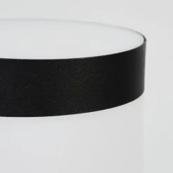 hofstein Borne lumineuse Ruti Noir, 1 lumière, Détecteur de mouvement