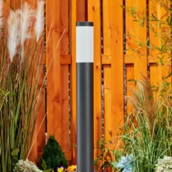 hofstein Borne lumineuse Ruti Noir, 1 lumière