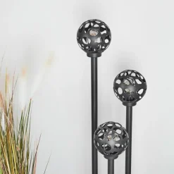 hofstein Borne lumineuse Saaseg Noir, 3 lumières