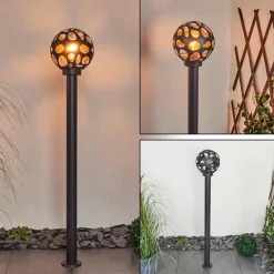 hofstein Borne lumineuse Saaseg Noir, 1 lumière