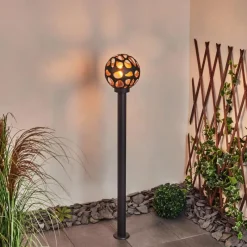 hofstein Borne lumineuse Saaseg Noir, 1 lumière