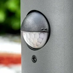 hofstein Borne lumineuse Schafhaus Anthracite, 1 lumière, Détecteur de mouvement