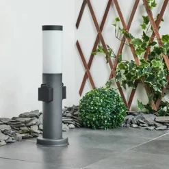 hofstein Borne lumineuse Sessa Anthracite, 1 lumière