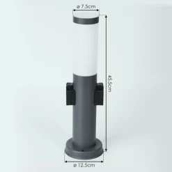 hofstein Borne lumineuse Sessa Anthracite, 1 lumière