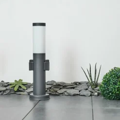 hofstein Borne lumineuse Sessa Anthracite, 1 lumière