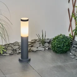 hofstein Borne lumineuse Sessa Anthracite, 1 lumière