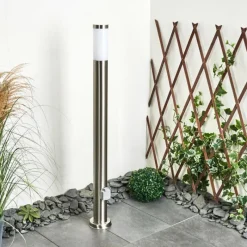 hofstein Borne lumineuse Sessa Nickel mat, 1 lumière