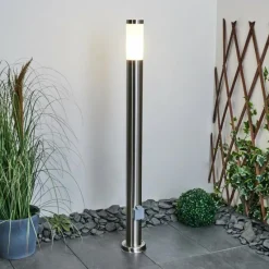 hofstein Borne lumineuse Sessa Nickel mat, 1 lumière