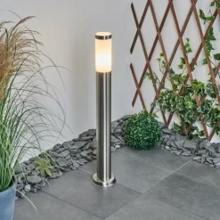 hofstein Borne lumineuse Sessa Nickel mat, 1 lumière