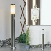 hofstein Borne lumineuse Sessa Nickel mat, 1 lumière, Détecteur de mouvement