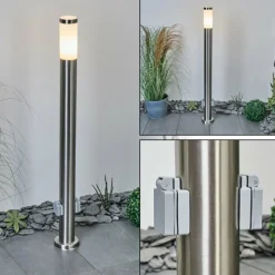 hofstein Borne lumineuse Sessa Nickel mat, 1 lumière