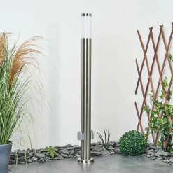 hofstein Borne lumineuse Sessa Nickel mat, 1 lumière