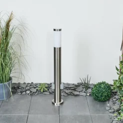 hofstein Borne lumineuse Sessa Nickel mat, 1 lumière