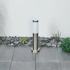 hofstein Borne lumineuse Sessa Nickel mat, 1 lumière