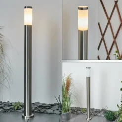 hofstein Borne lumineuse Sessa Nickel mat, 1 lumière
