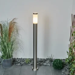 hofstein Borne lumineuse Sessa Nickel mat, 1 lumière