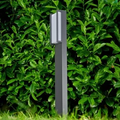 hofstein Borne lumineuse Skove LED Anthracite, 1 lumière
