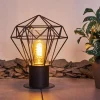 Lampes Vintages & Rétros-hofstein Borne lumineuse Solda Noir, 1 lumière