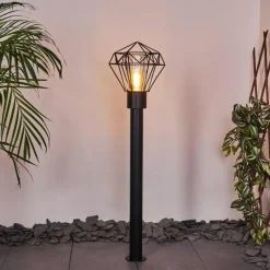 hofstein Borne lumineuse Solda Noir, 1 lumière