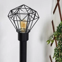 hofstein Borne lumineuse Solda Noir, 1 lumière