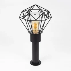 hofstein Borne lumineuse Solda Noir, 1 lumière