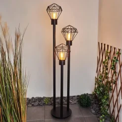 hofstein Borne lumineuse Solda Noir, 3 lumières