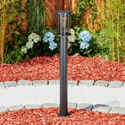 hofstein Borne lumineuse Sumalao Noir, 1 lumière