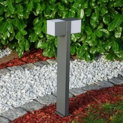 hofstein Borne lumineuse Swanek LED Anthracite, 1 lumière