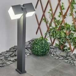 hofstein Borne lumineuse Swanek LED Anthracite, 1 lumière