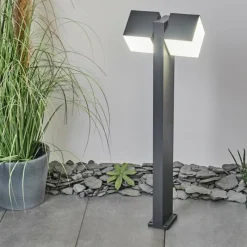 hofstein Borne lumineuse Swanek LED Anthracite, 1 lumière