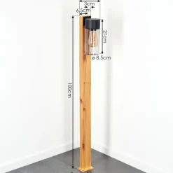 hofstein Borne lumineuse Tabary Écru, 1 lumière