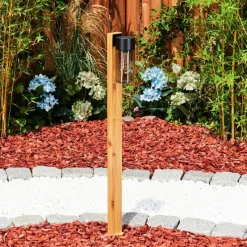 hofstein Borne lumineuse Tabary Écru, 1 lumière