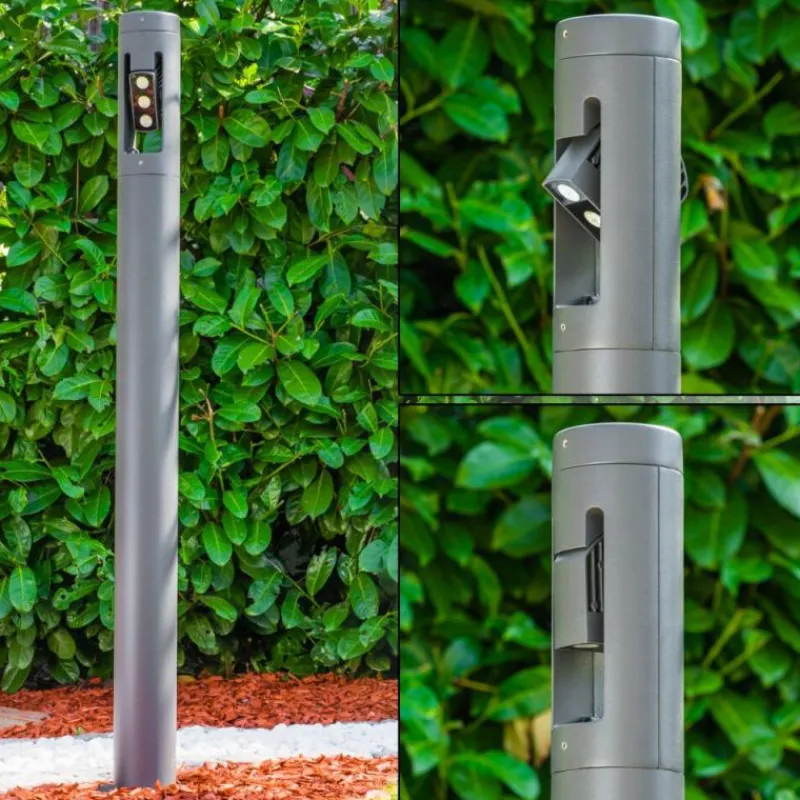 hofstein Borne lumineuse TETLIN LED Anthracite, 3 lumières