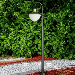 hofstein Borne lumineuse Theux Noir, 1 lumière