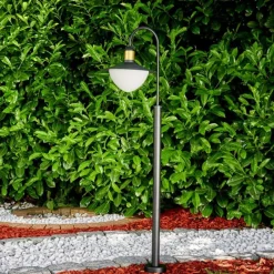 hofstein Borne lumineuse Theux Noir, 1 lumière