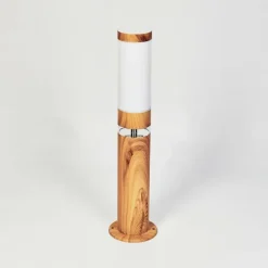 hofstein Borne lumineuse Tise Brun, Couleur bois, 2 lumières