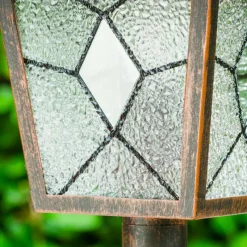 Lampes Vintages & Rétros-hofstein Borne lumineuse TOK Rouille, 1 lumière