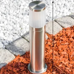 hofstein Borne lumineuse TOLSONA Acier inoxydable, 1 lumière