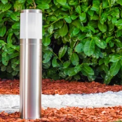 hofstein Borne lumineuse TOLSONA Acier inoxydable, 1 lumière