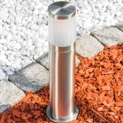 hofstein Borne lumineuse TOLSONA Acier inoxydable, 1 lumière