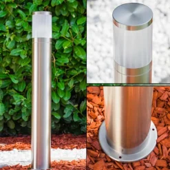 hofstein Borne lumineuse TOLSONA Acier inoxydable, 1 lumière