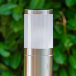 hofstein Borne lumineuse TOLSONA Acier inoxydable, 1 lumière