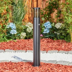 hofstein Borne lumineuse Tolsona Noir, 1 lumière, Détecteur de mouvement