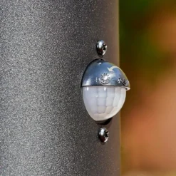 hofstein Borne lumineuse Tolsona Noir, 1 lumière, Détecteur de mouvement