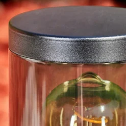 hofstein Borne lumineuse Tolsona Noir, 1 lumière, Détecteur de mouvement