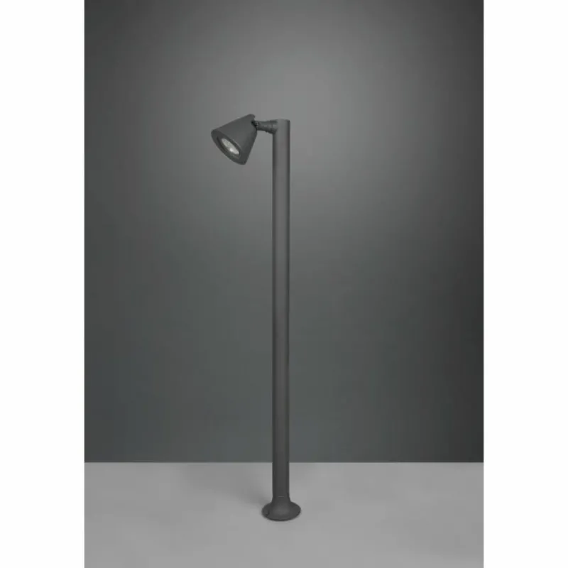 Luminaires Trio Borne lumineuse Trio Kaveri Anthracite, 1 lumière