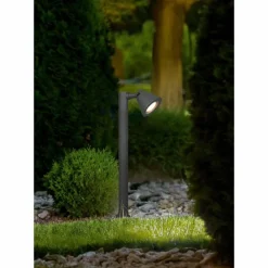 Luminaires Trio Borne lumineuse Trio Kaveri Anthracite, 1 lumière